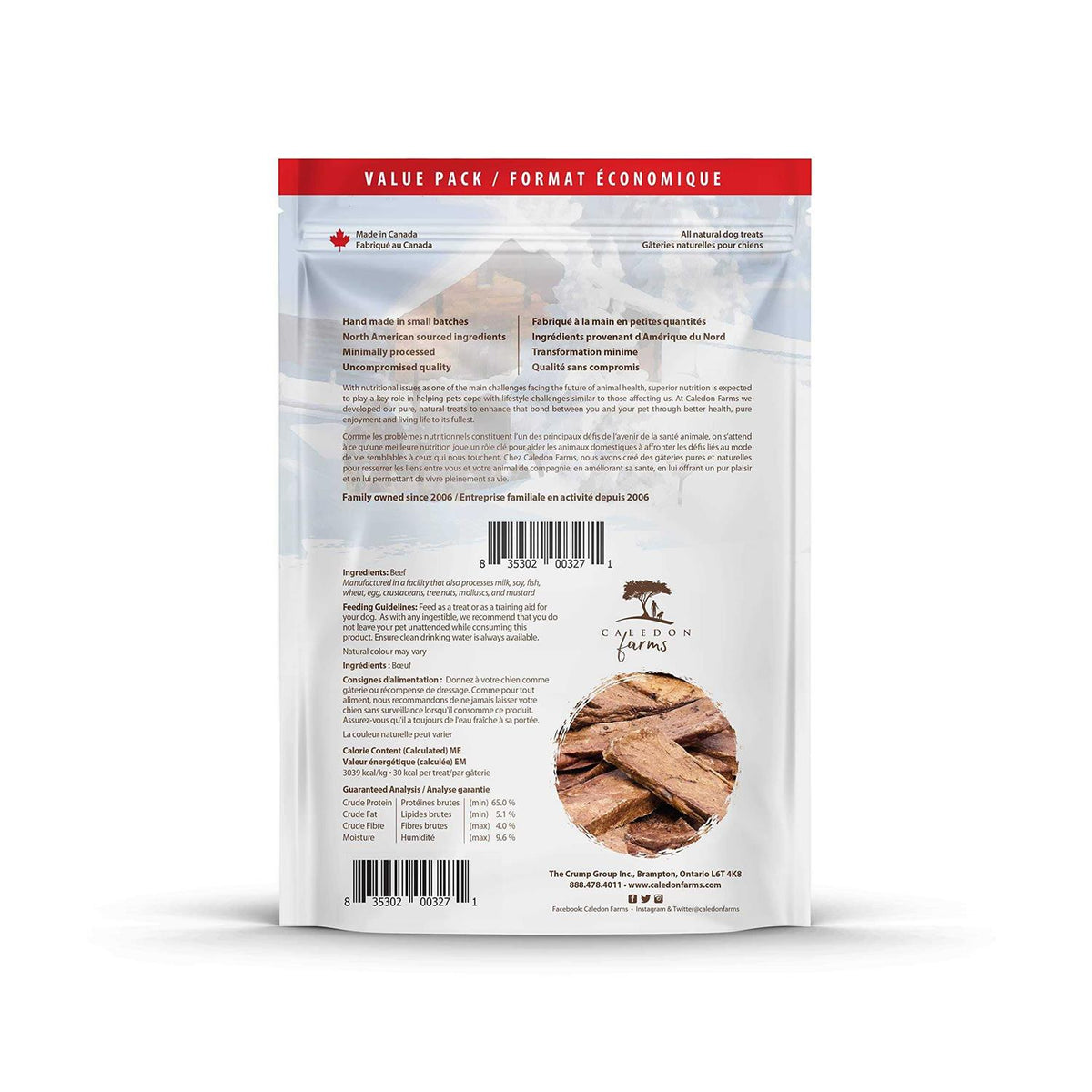 Beef Tendersticks Dog V511515