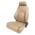 Vinyl Beige Passenger Side Seat Z4605