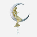 7.5 inch Cold Cast Resin Mermaid Dreamcatcher D37038