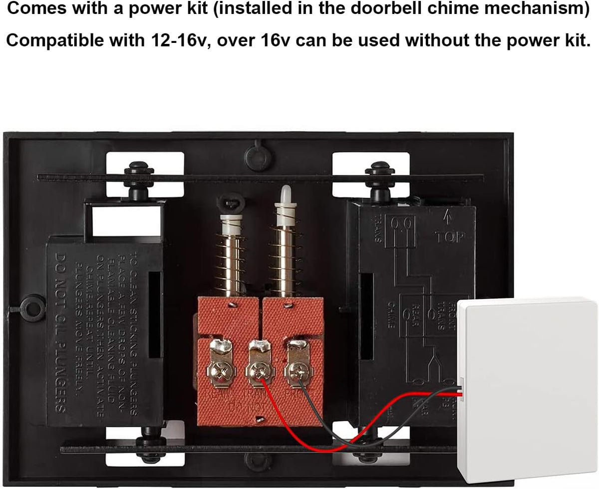 Wired Video Doorbell Camera with 2-Way Audio P18559