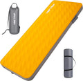 4 Inch Self-Inflating Foam Sleeping Pad with Pump Sac, 78'' x 30'' x 4'' I426