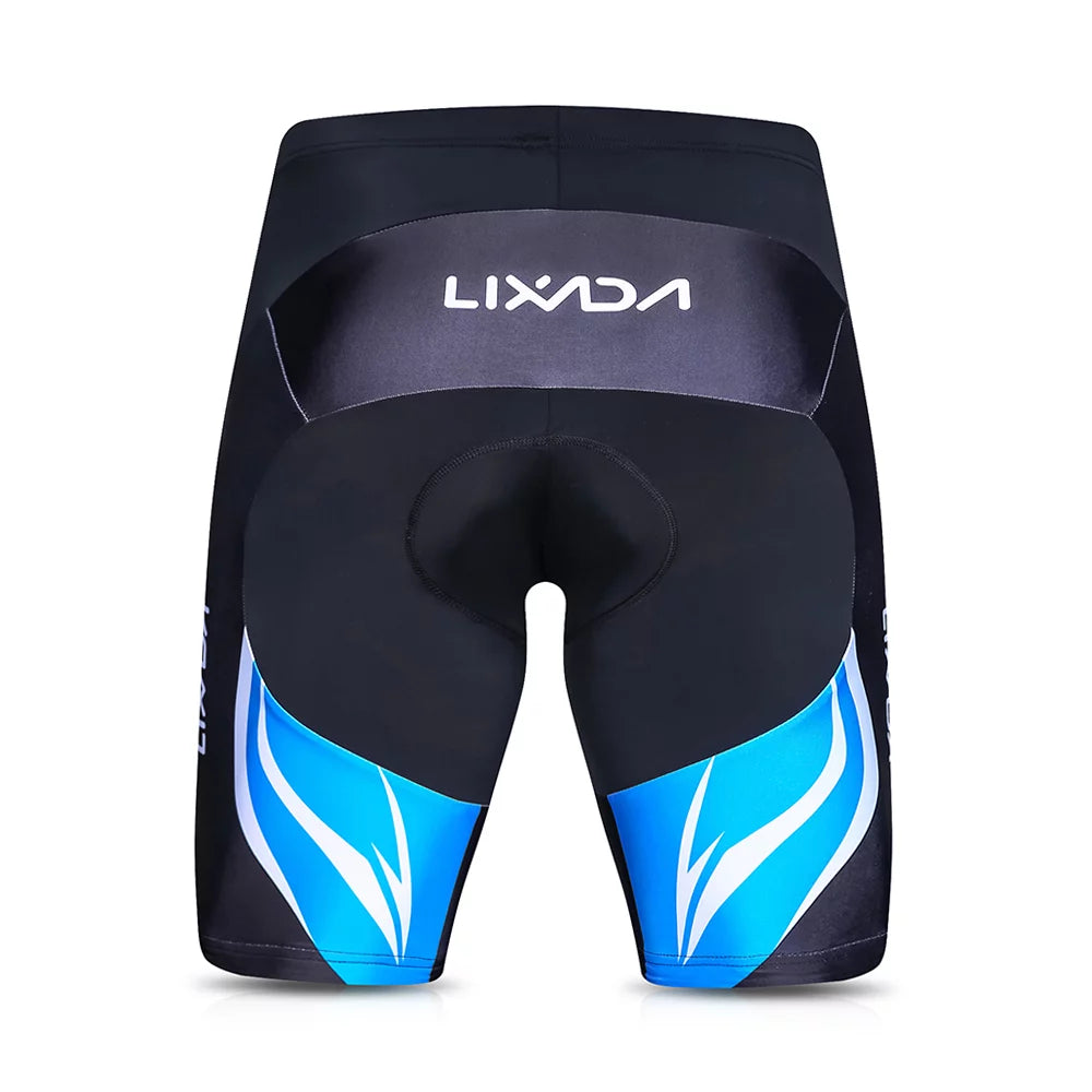 Breathable Quick-Dry Short Sleeve Cycling Jersey Set with Padded Shorts N72652