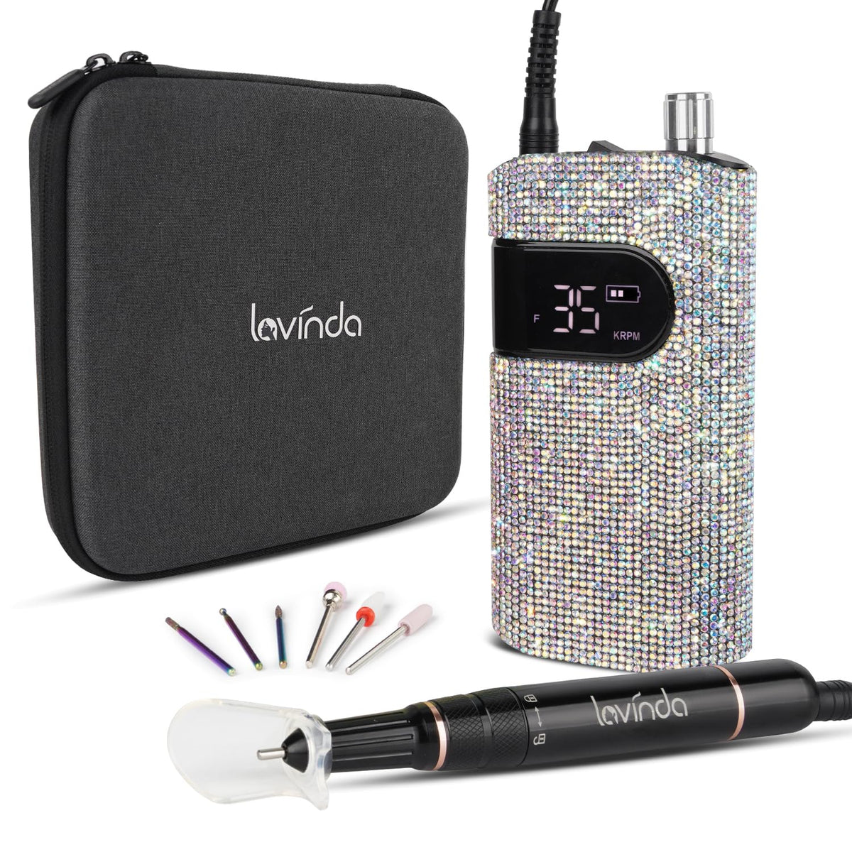 UV LED Nail Lamp and Rechargeable Nail Drill Machine C359
