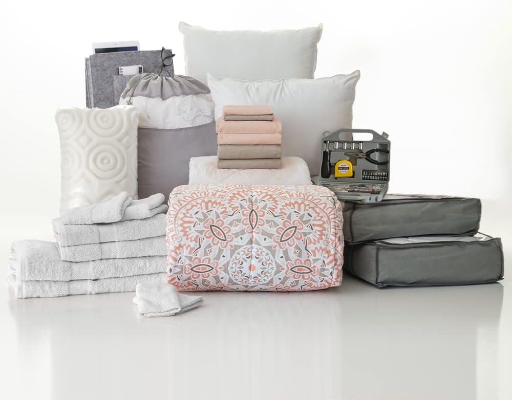 Twin XL 25-Piece Bedding Bath Set with Trunk T91156