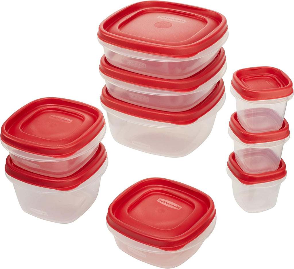 18-Piece Food Storage Containers O6337