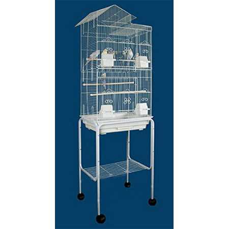 63 inch Bird Cage with Rolling Stand and Nesting Doors N540692