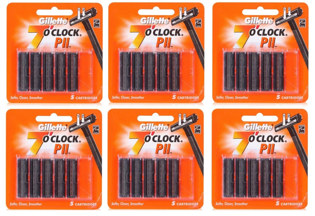 Razor Blades 5 Count Pack of 6 O45257