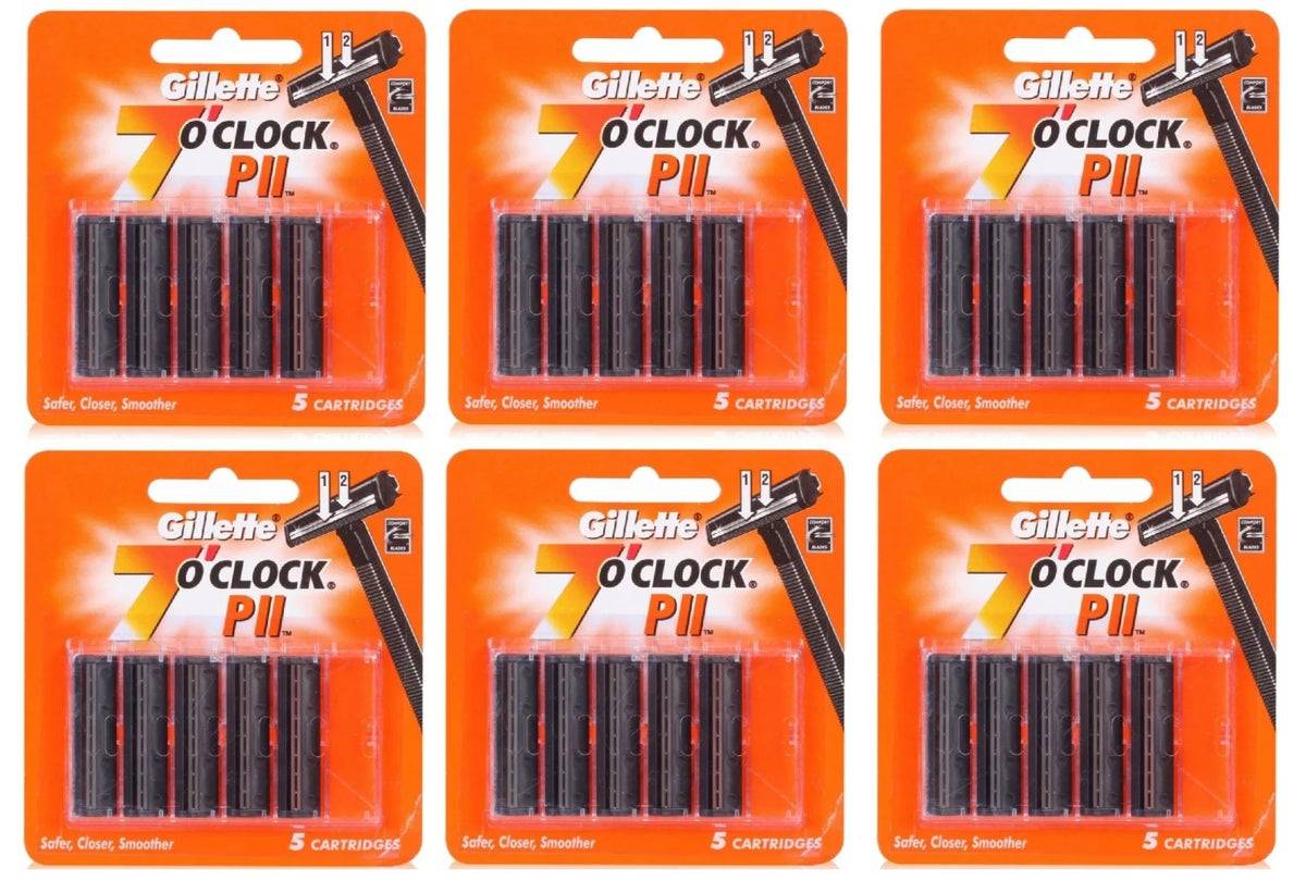 Razor Blades 5 Count Pack of 6 O45257
