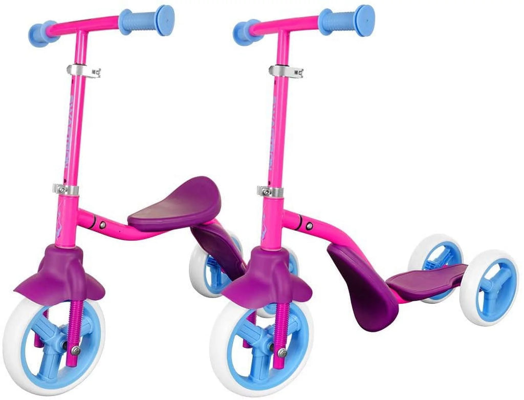 3 Wheel Scooter & Balance Trike 2-in-1 Adjustable S994628