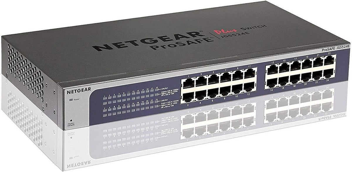 24-Port Gigabit Ethernet Plus Switch Managed Desktop or Rackmount Z83741