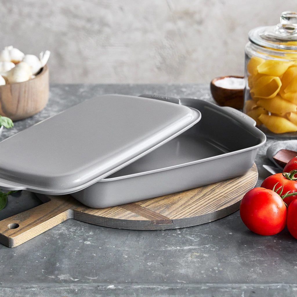 13" x 9" Rectangular Ceramic Nonstick Baker with Lid S57431