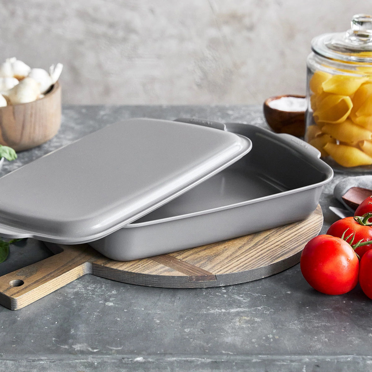 13" x 9" Rectangular Ceramic Nonstick Baker with Lid S57431