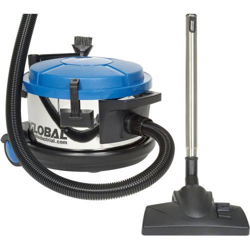 HEPA Canister Vacuum - Stainless Steel - 4 Gallon Q685832