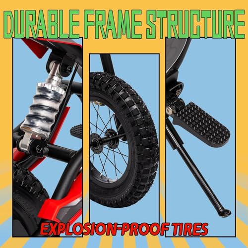 Green Electric Dirt Bike O75201