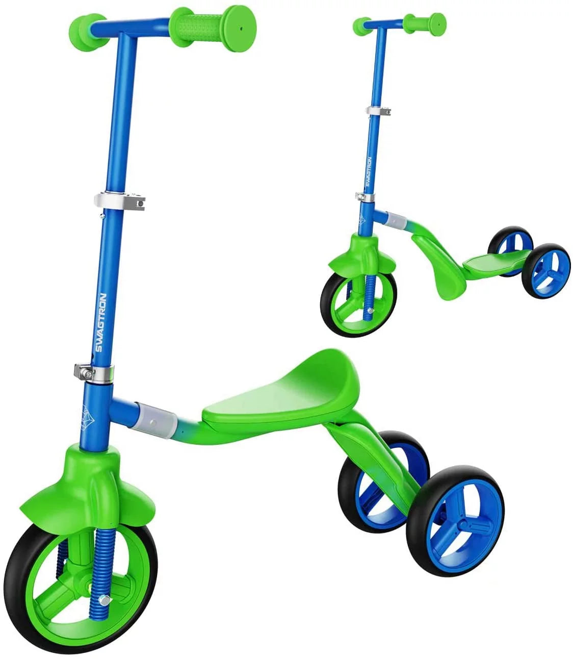 3 Wheel Scooter & Balance Trike 2-in-1 Adjustable S994628