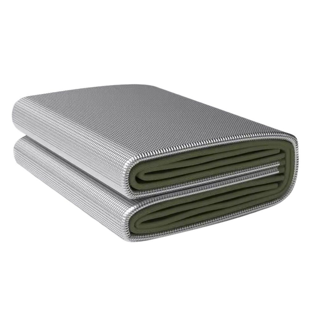 Aluminum Foil Sleeping Mat with Storage Bag 200cmx200cmx0.5cm W5117