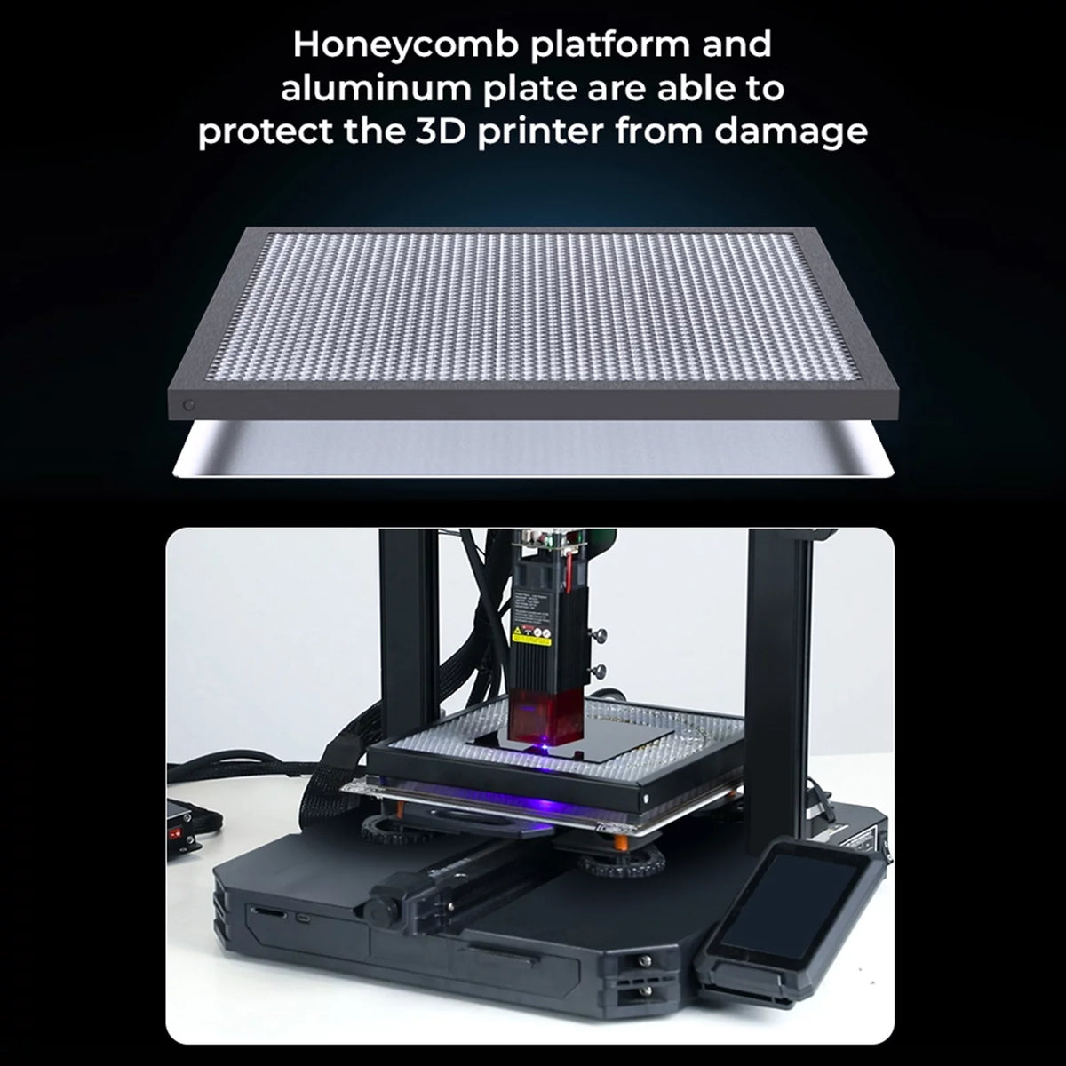 235x235mm Aluminum Honeycomb Workbench K789