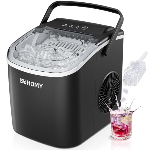 Portable Countertop Ice Maker with Basket and Scoop M334