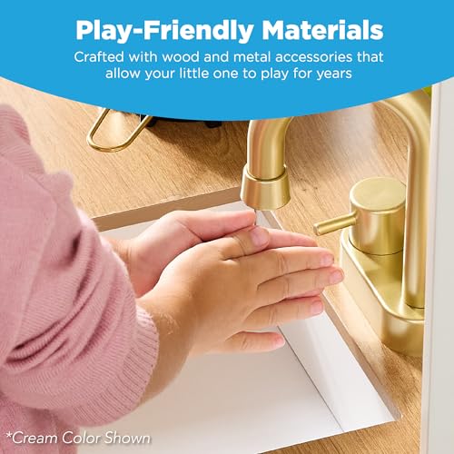 Wooden Play Kitchen Set with Toy Storage S6920