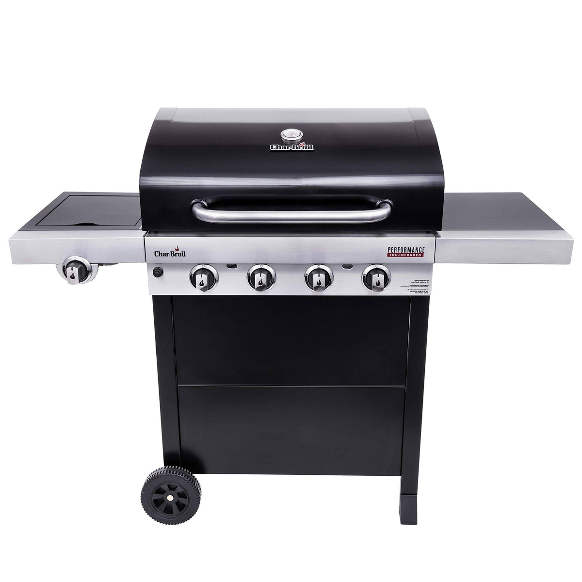 Black 4-Burner Gas Grill D9254