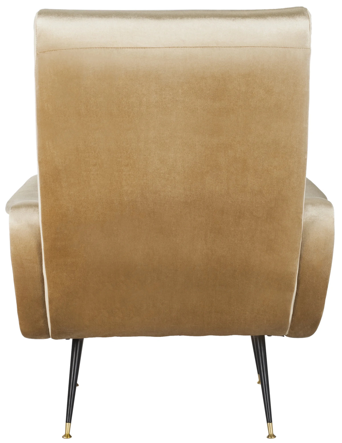 Camel Velvet Accent Chair T970303