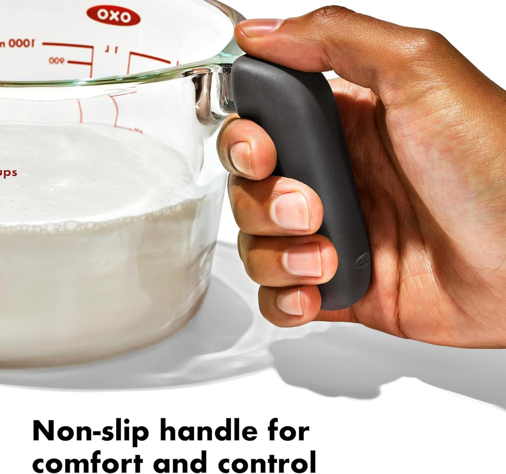 2 Cup Glass Measuring Cup With Lid N9068