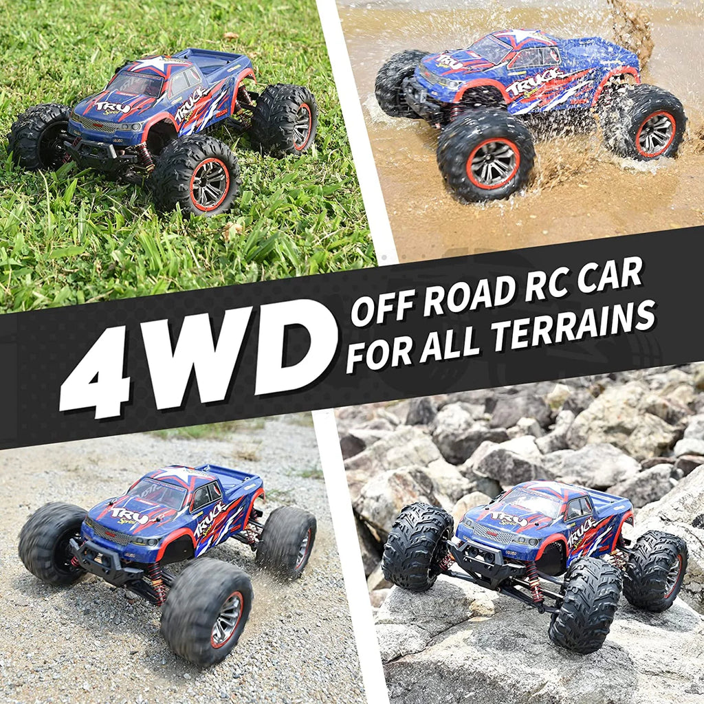 1:10 4WD RC Monster Truck, 48+ KMH, 2 Batteries G5757