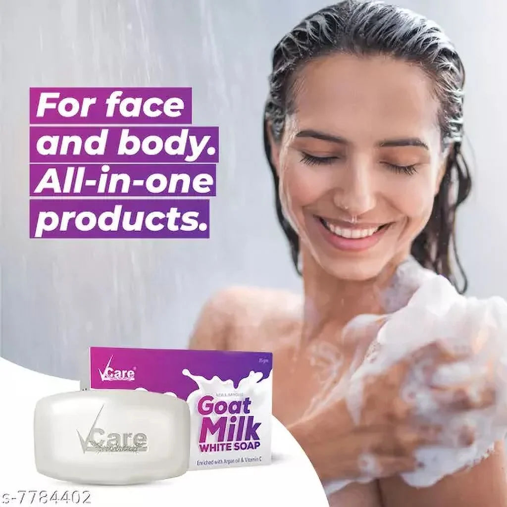 Goat Milk White Soap 125 gm Q396223