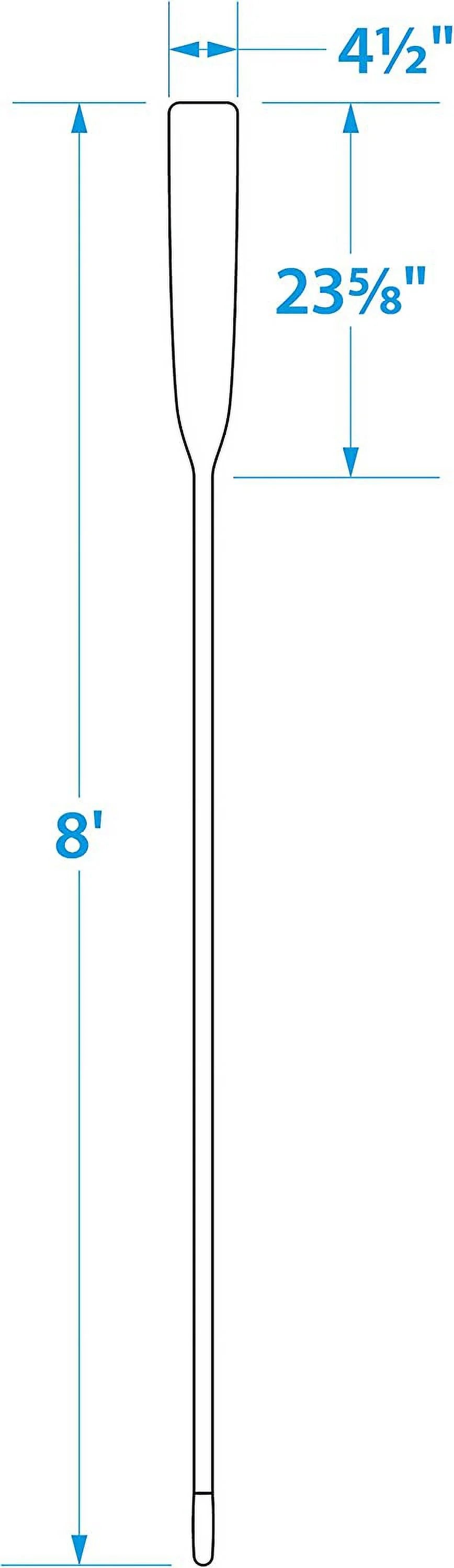 Varnished Oar With Comfort Grip, 8' H81894