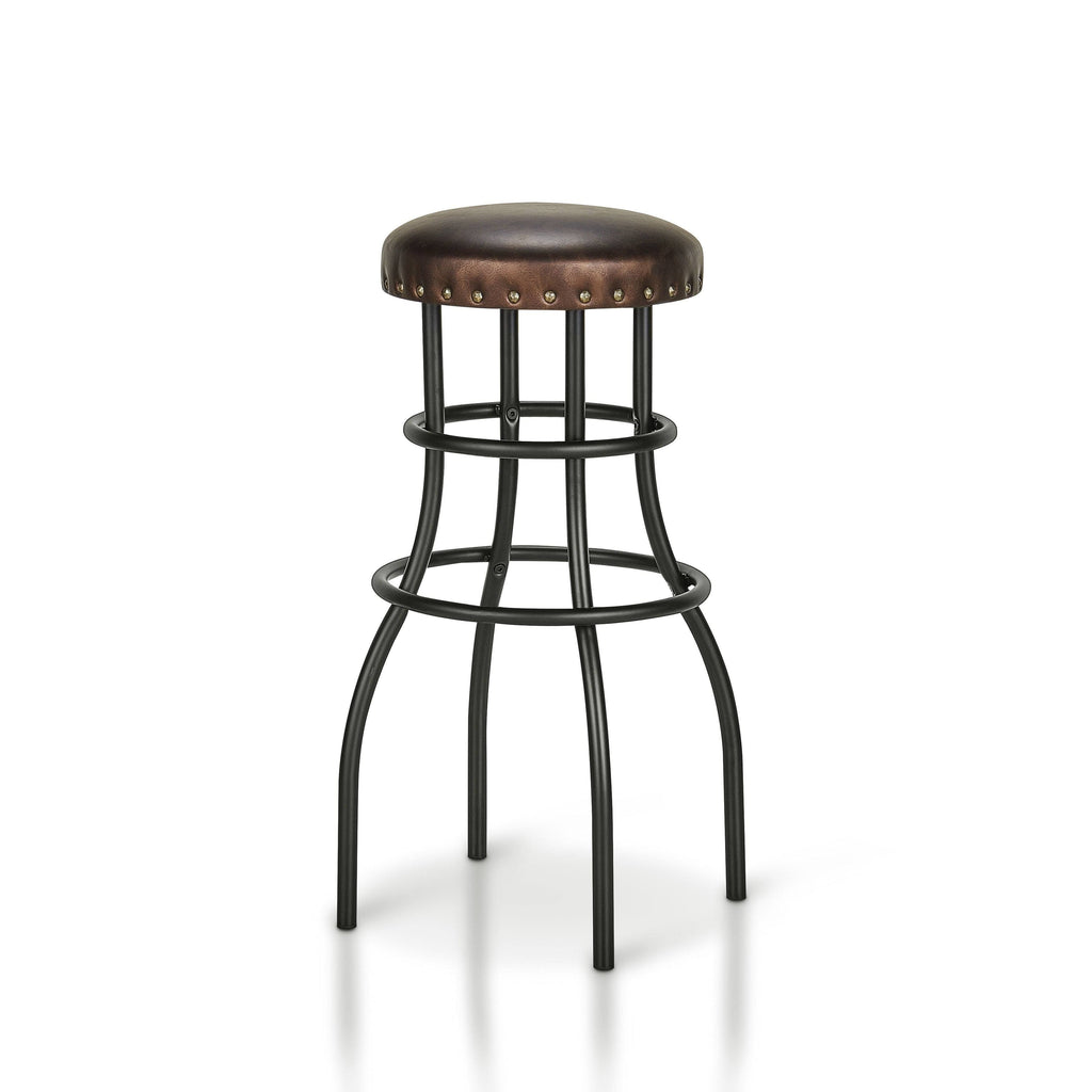 Rustic Bronze Counter Barstools Set of 2 S753