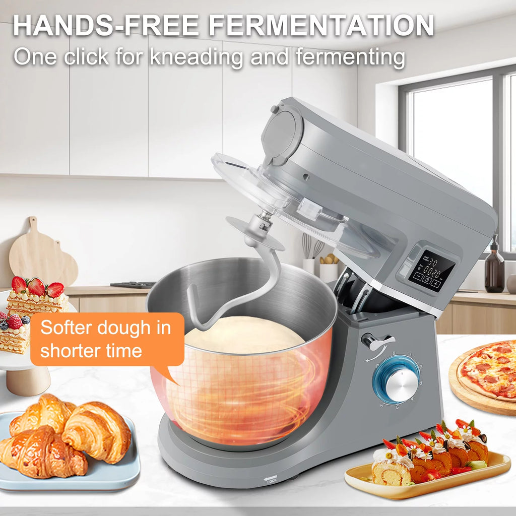660W 7.4Qt 6-Speed Tilt-Head Stand Mixer S60980