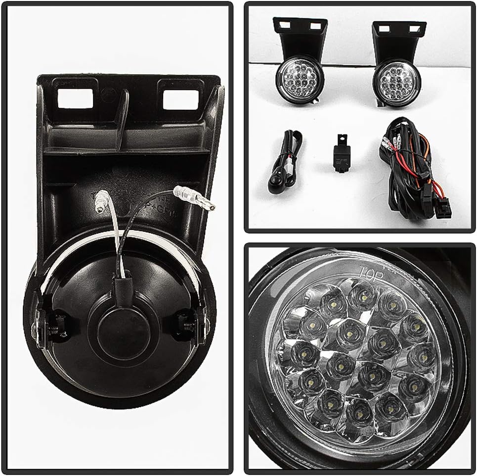 Super White LED Bumper Fog Lights for Dodge Ram 1500 2500 Y7832