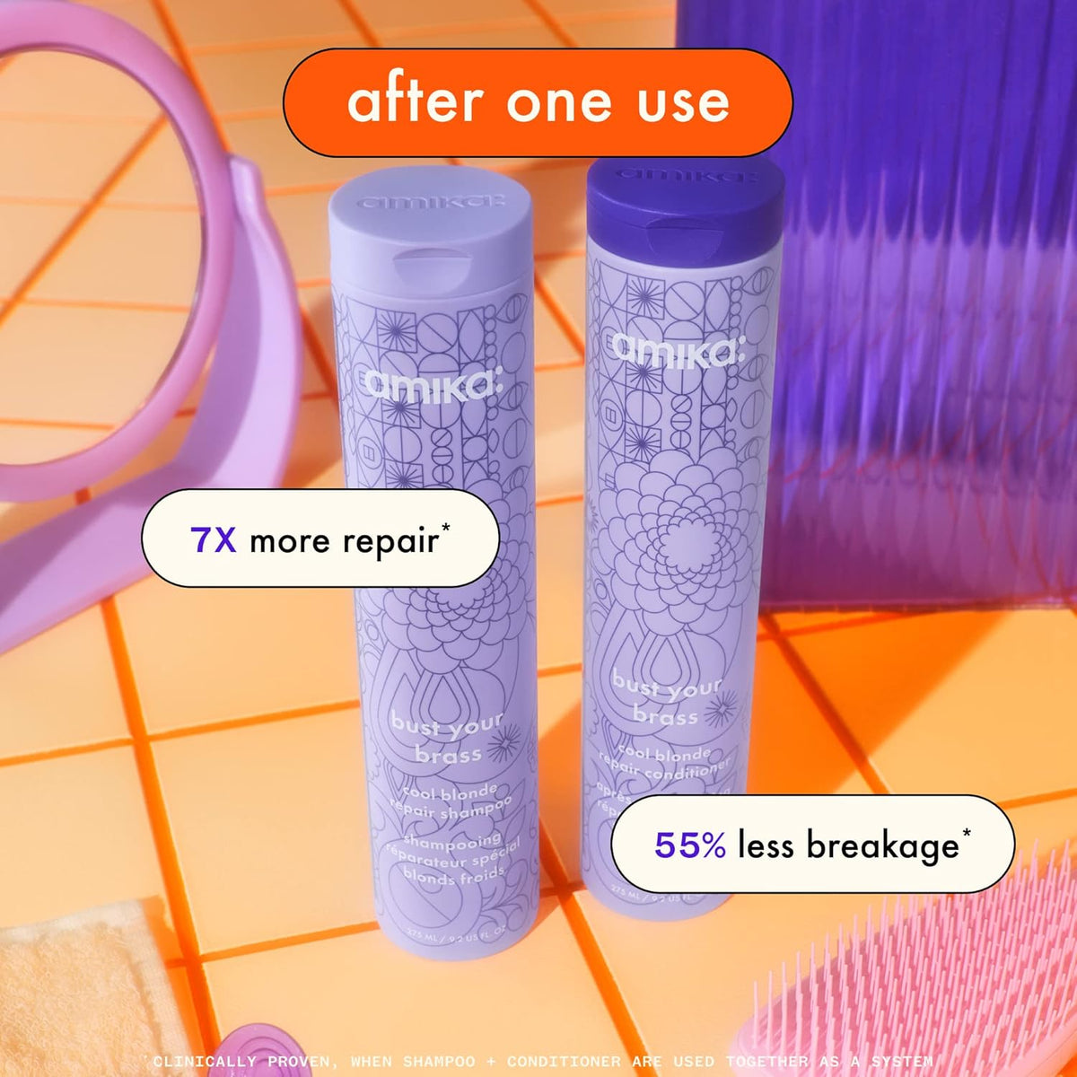 Cool Blonde Repair Shampoo and Conditioner, 275ml, Pack of 1 Q4009
