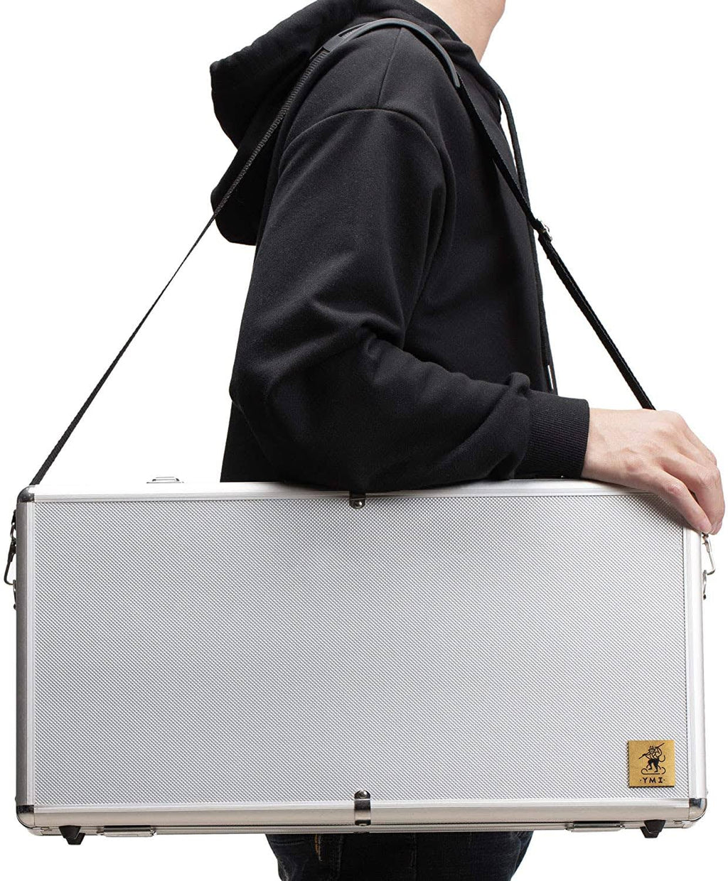 Aluminum Case with Shoulder Strap for Mahjong Set G62601