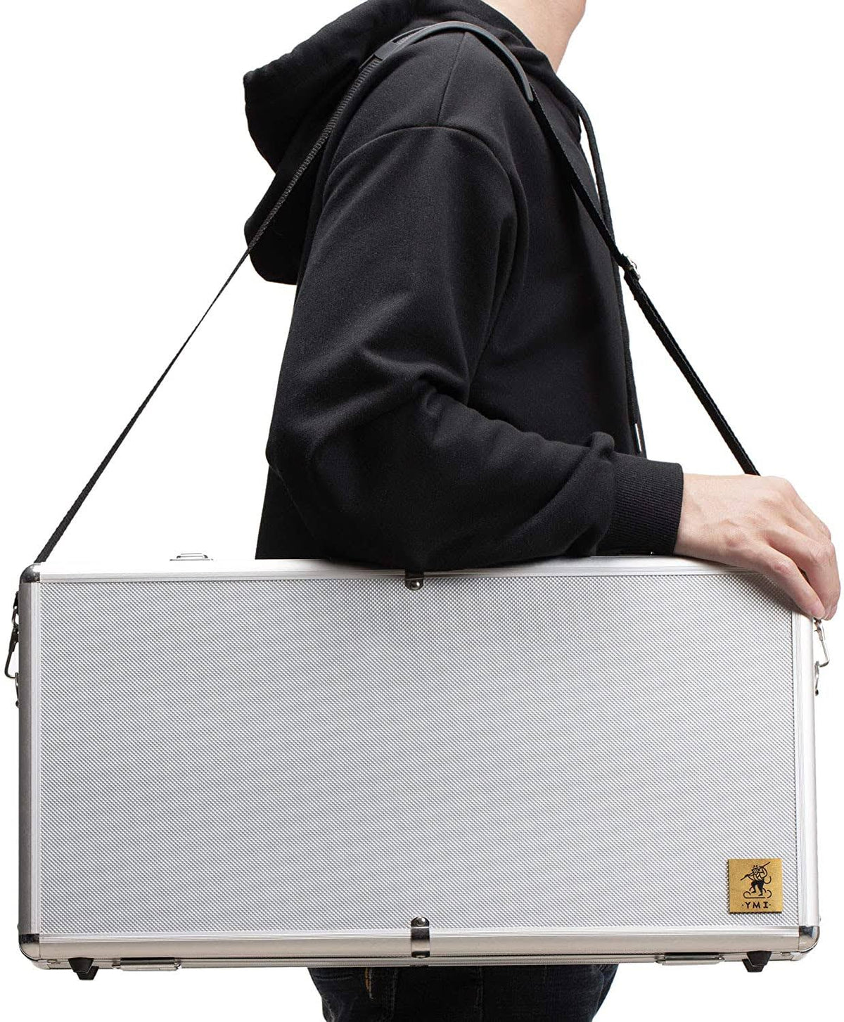 Aluminum Case with Shoulder Strap for Mahjong Set G62601