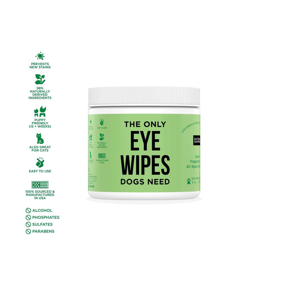 Dog Eye Wipes O37874