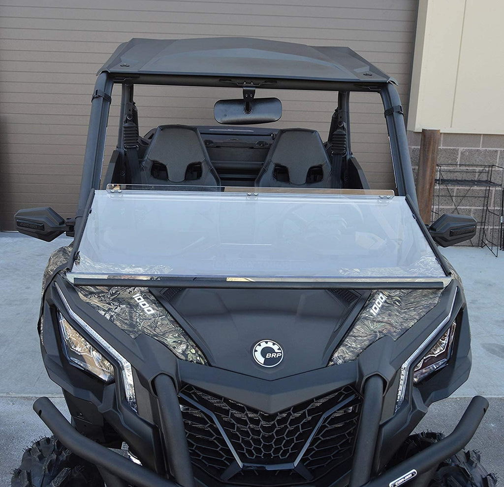Full Folding Scratch Resistant Polycarbonate Windshield O567