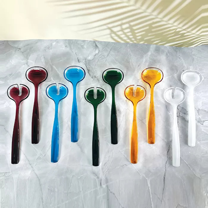Salad Servers Blue V486