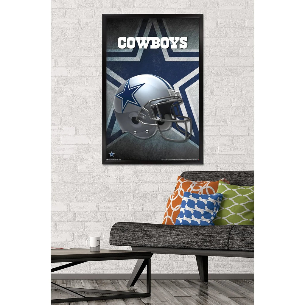Dallas Cowboys Helmet Wall Poster 22.375 x 34 B2389