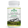 1500 mg Natural 8 Mushroom Extract Supplement 90 Veggie Capsules Q458