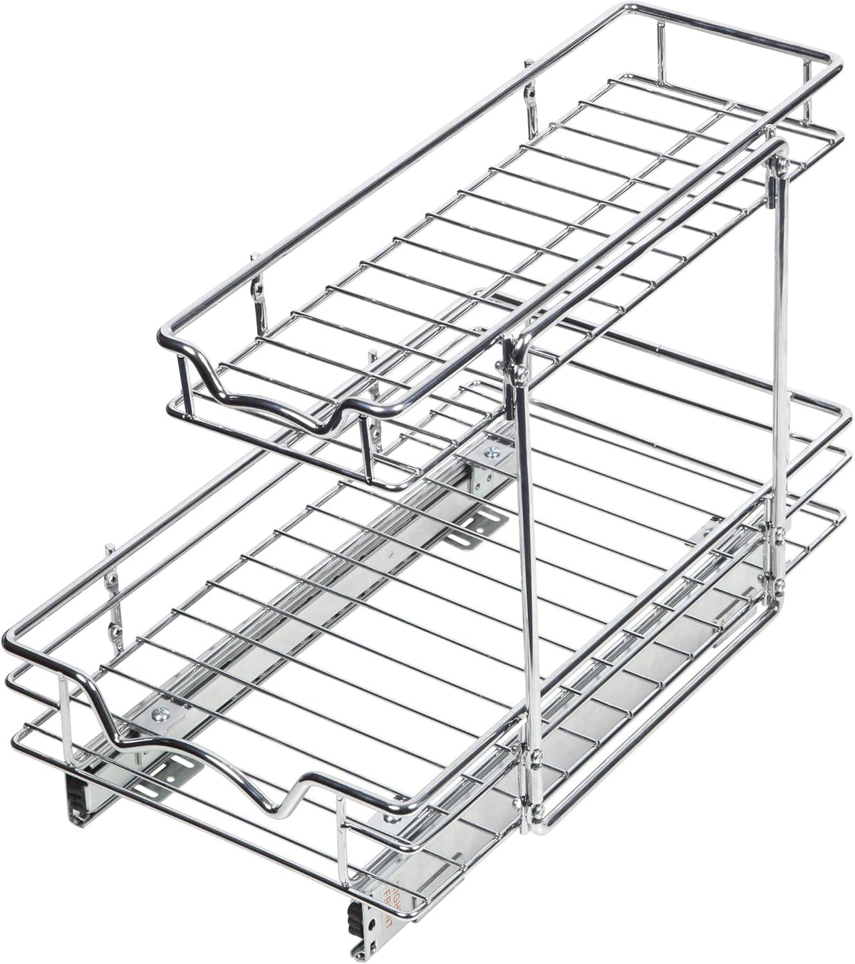 Under Sink Pull-Out Sliding Shelf Organizer, Chrome S723394