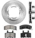 8 Lug Brake Disc Rotors with Metallic Brake Pads R769