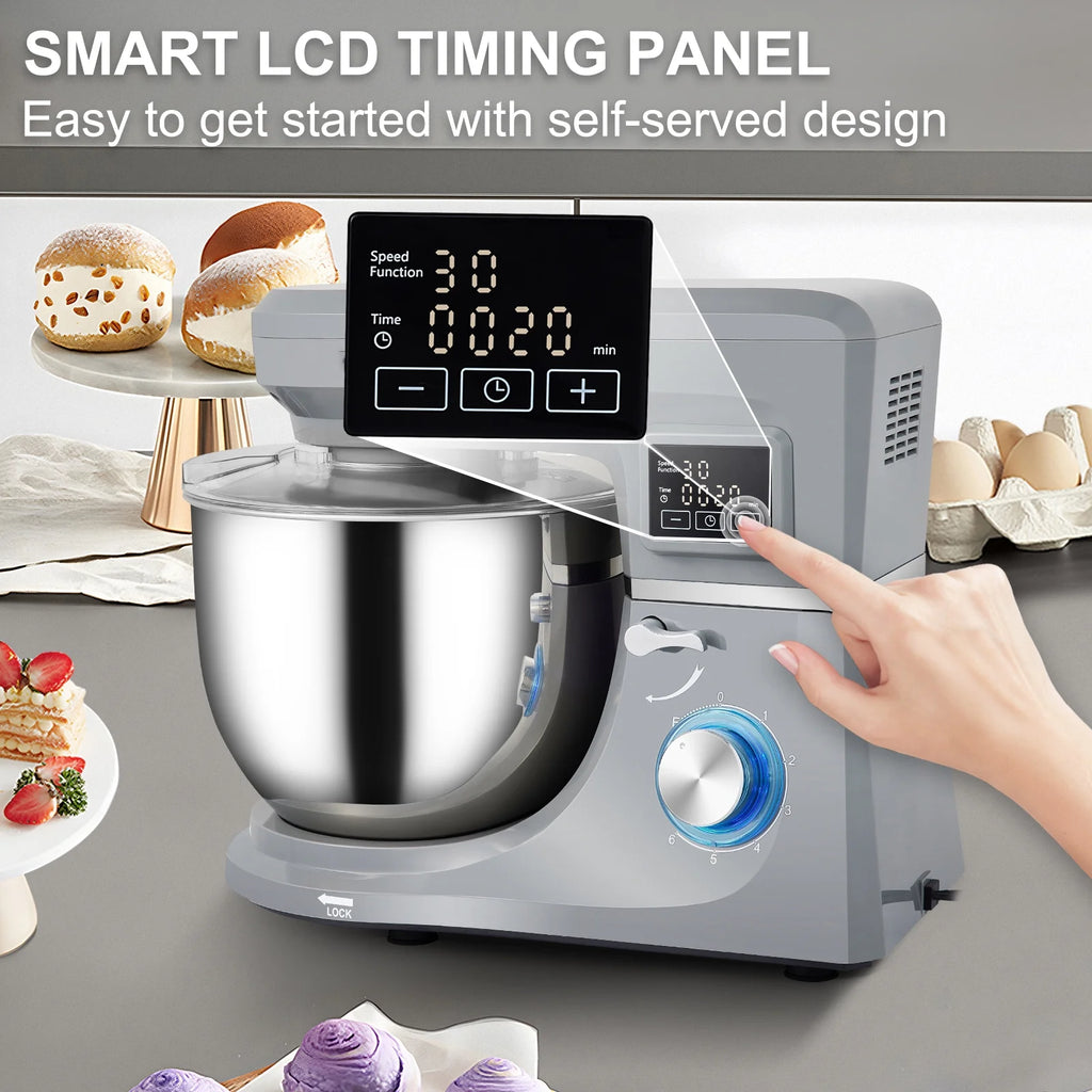 660W 7.4Qt 6-Speed Tilt-Head Stand Mixer S60980