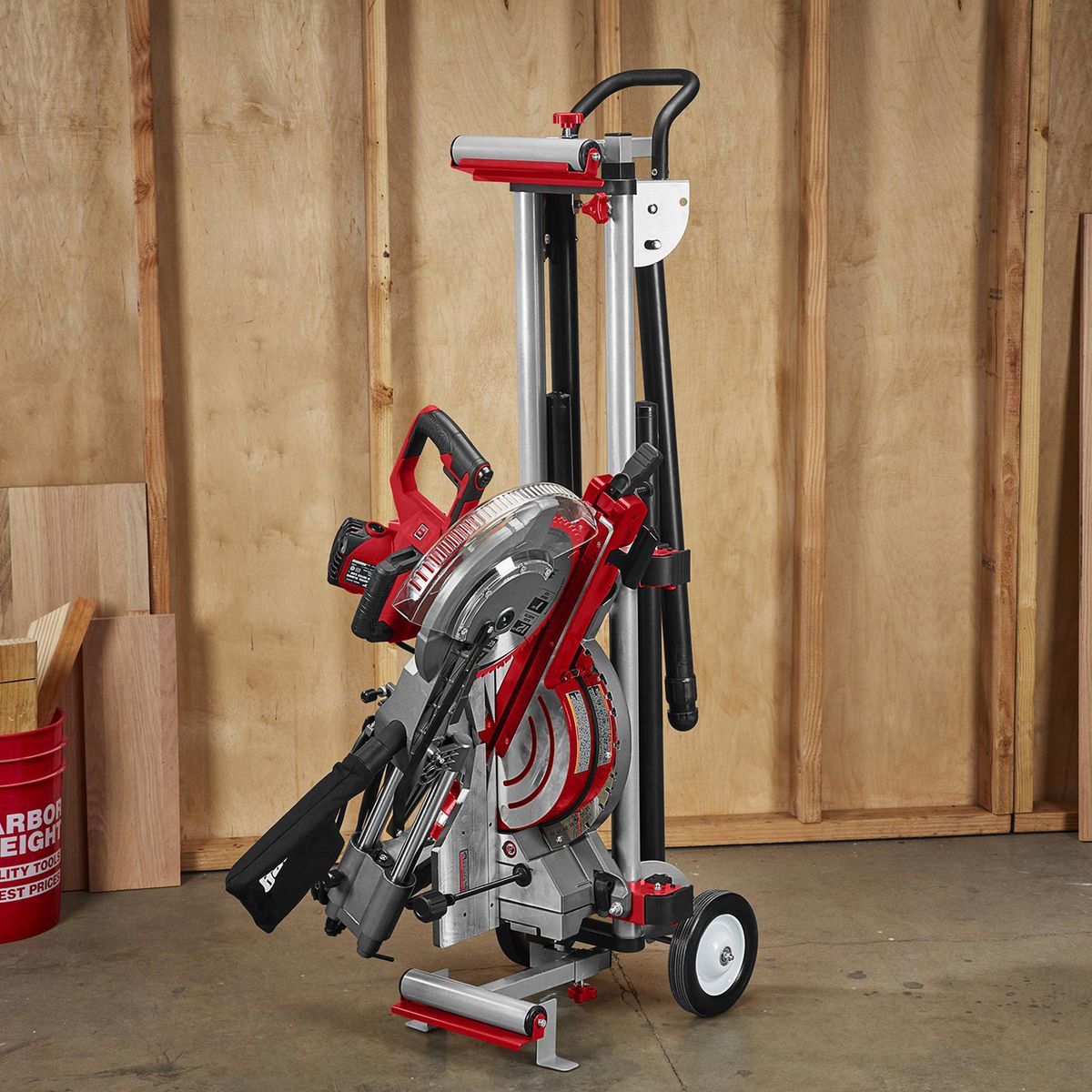 400 lb. Mobile Folding Miter Saw Stand Q29323