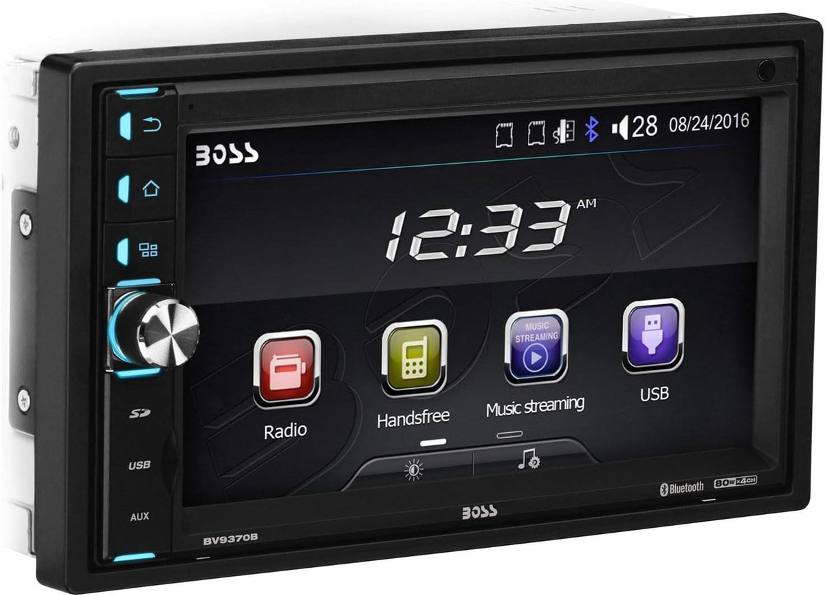Double Din Car Stereo with Bluetooth Touchscreen W189