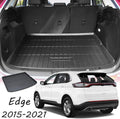 Cargo Liner Trunk Mat Cargo Tray Black Pack of 2 H93719