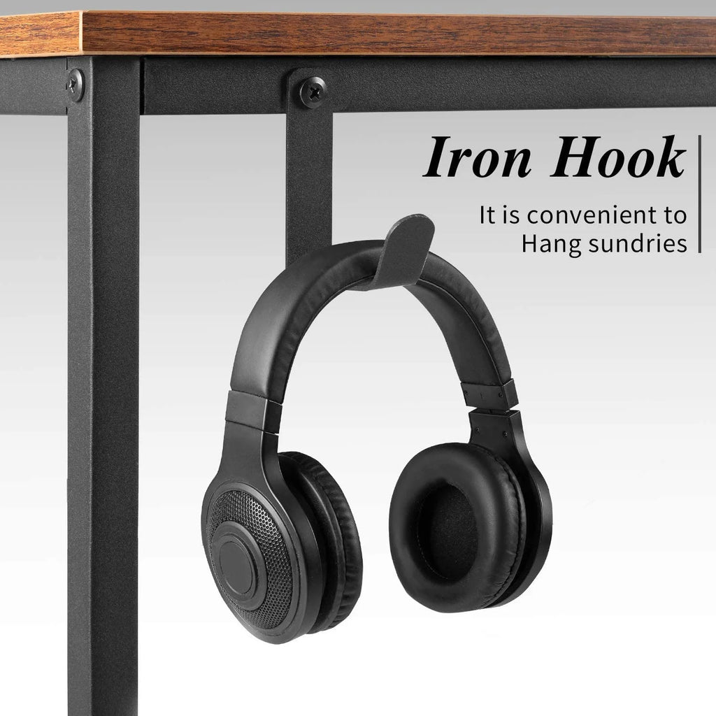 44 Inch Computer Desk with Headphone Hook I9081