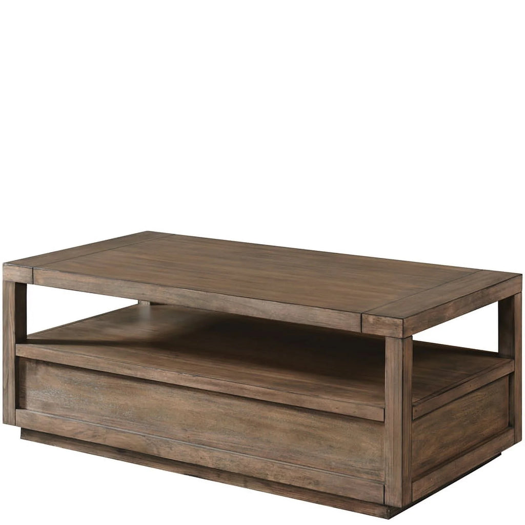 Wood Coffee Table in Toasted Acacia Brown F68076