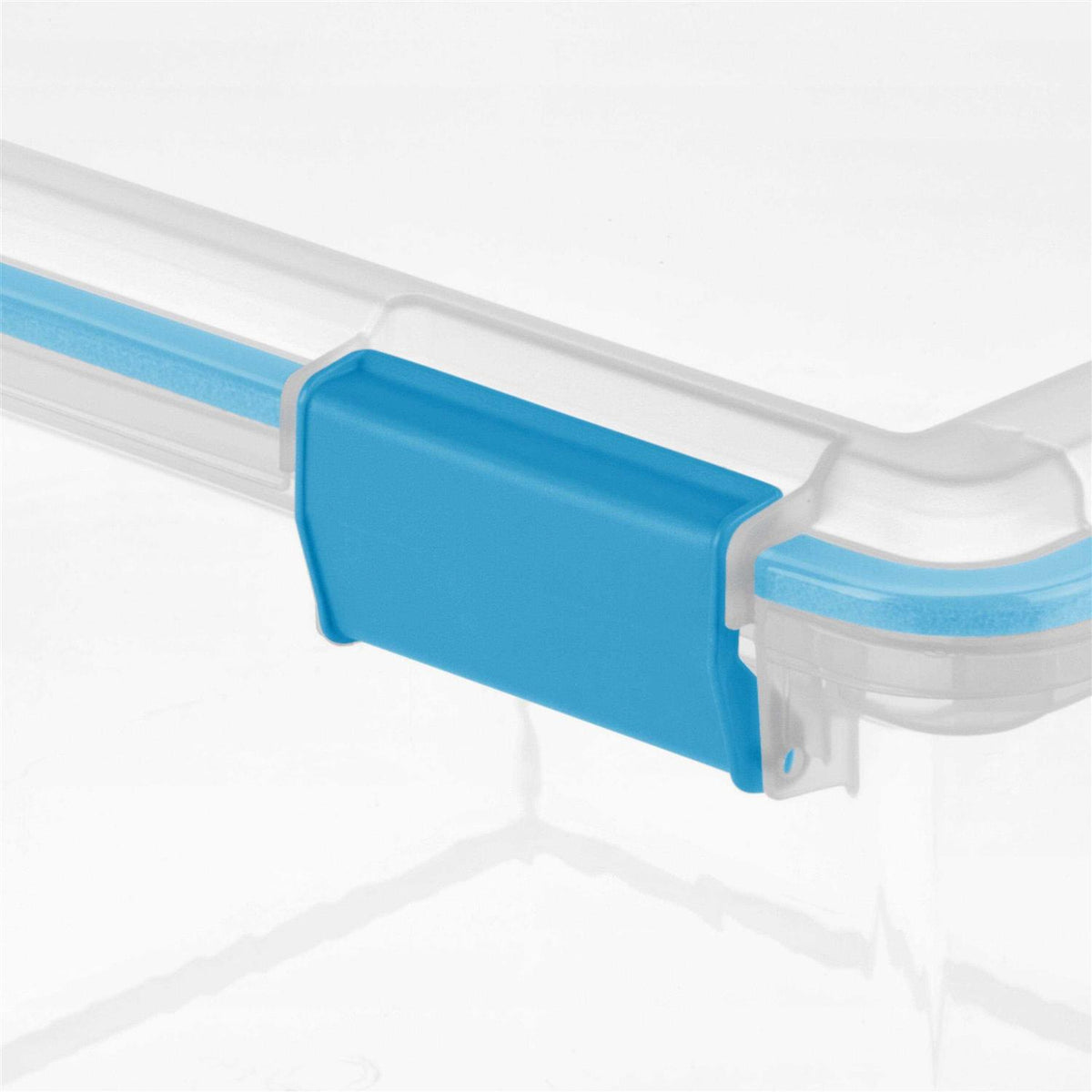 32 Qt Gasket Box Clear Blue Set of 4 N313362