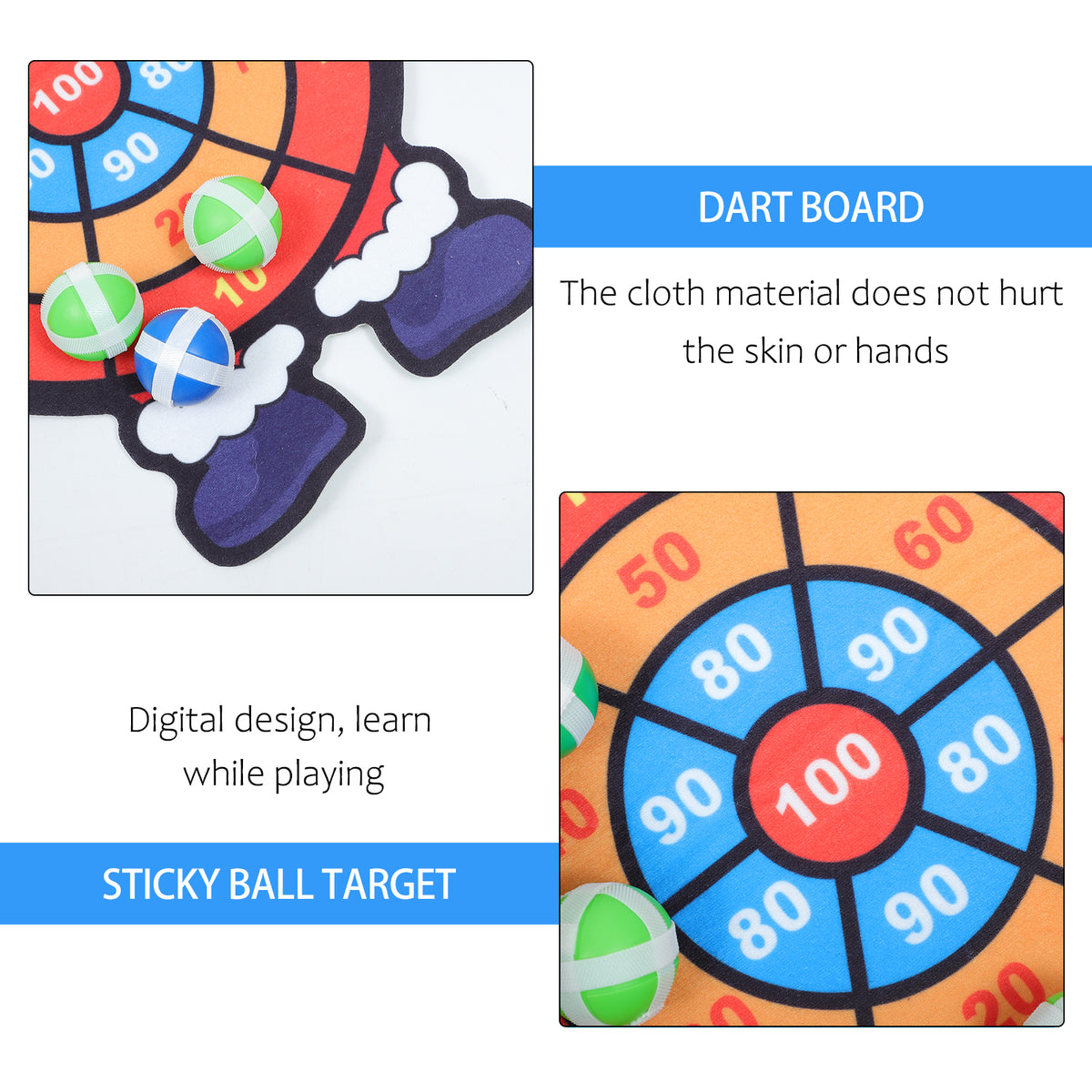 Creative Dart Board Sticky Balls Toy K9463
